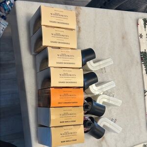 White Barn Wallflowers Home Fragrance Refills Set and holders